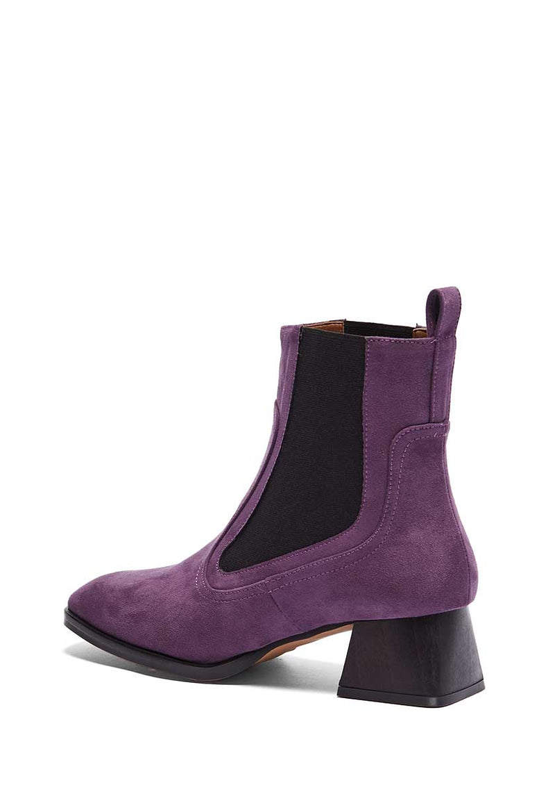 Vegan Boots Lorena Lilac Suede